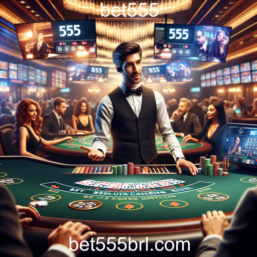 Explore a Emoção do Cassino Ao Vivo no Bet555